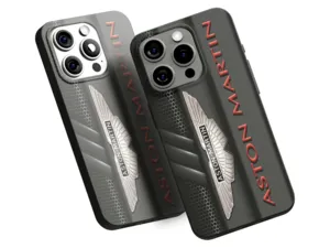 Aston Martin Cubierta Smartphone Alta Gama Estilo Robusto